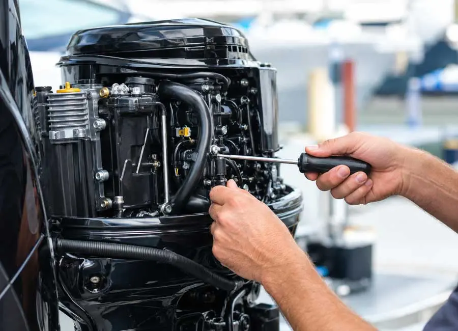 Outboard and trailer inspection Gold Coast