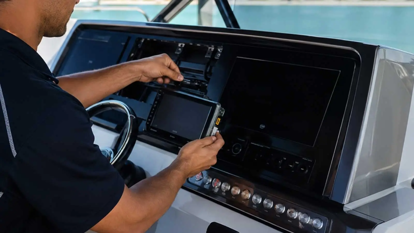 Marine electronics installation Gold Coast