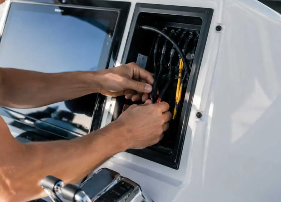 Marine electronics installation Gold Coast